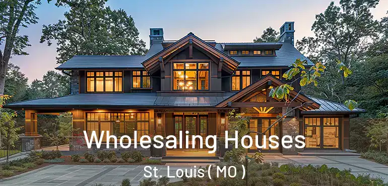  Wholesaling Houses St. Louis ( MO )